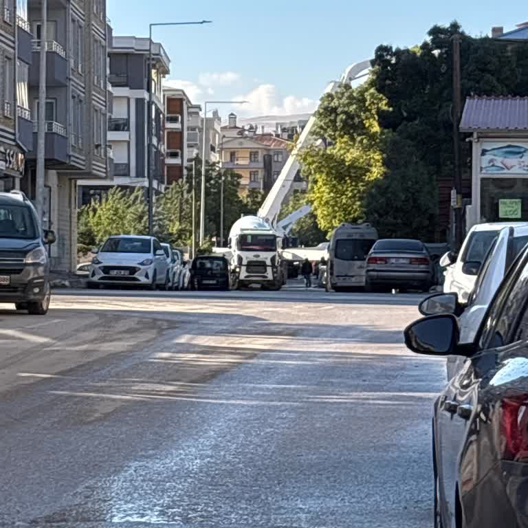 Erken Sabah Beton Pompası Gürültüsü Engelleme Talebi