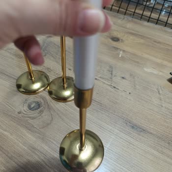 Mba Decor Şamdanlık Ve Mum Uyum Sorunu Nedeniyle İade Ve Değişim Talebi