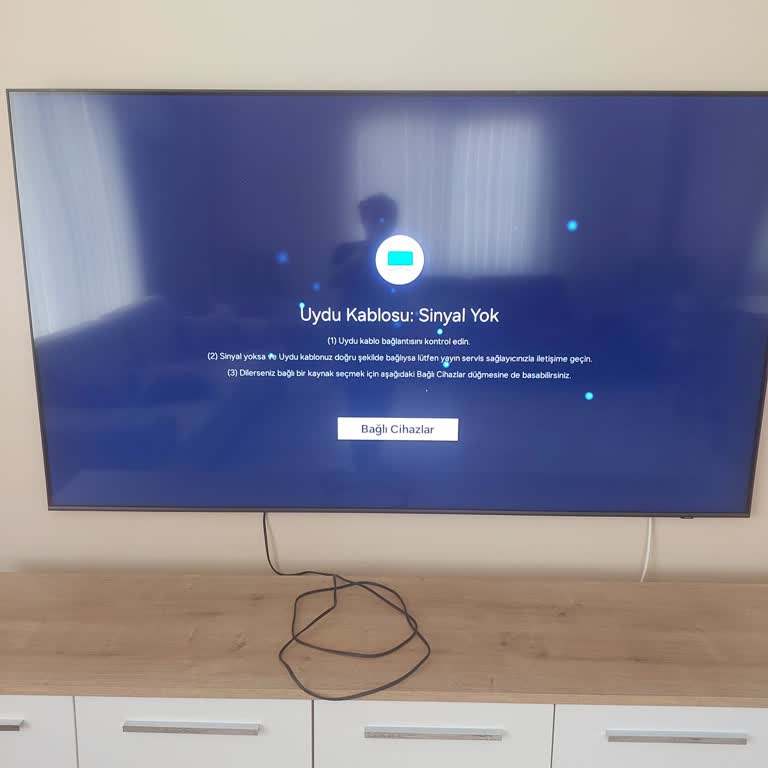 Media Markt'tan Satın Alınan Samsung 75 İnç QLED Televizyonun Sinyal Yok Sorunu