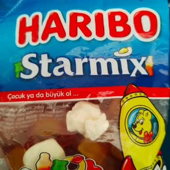Haribo Starmix Paketi İçinde Yabancı Beyaz Taş Benzeri Madde Tespit Edildi