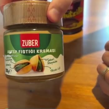 Züber Antep Fıstığı Çikolatası İçi Kurt Dolu!