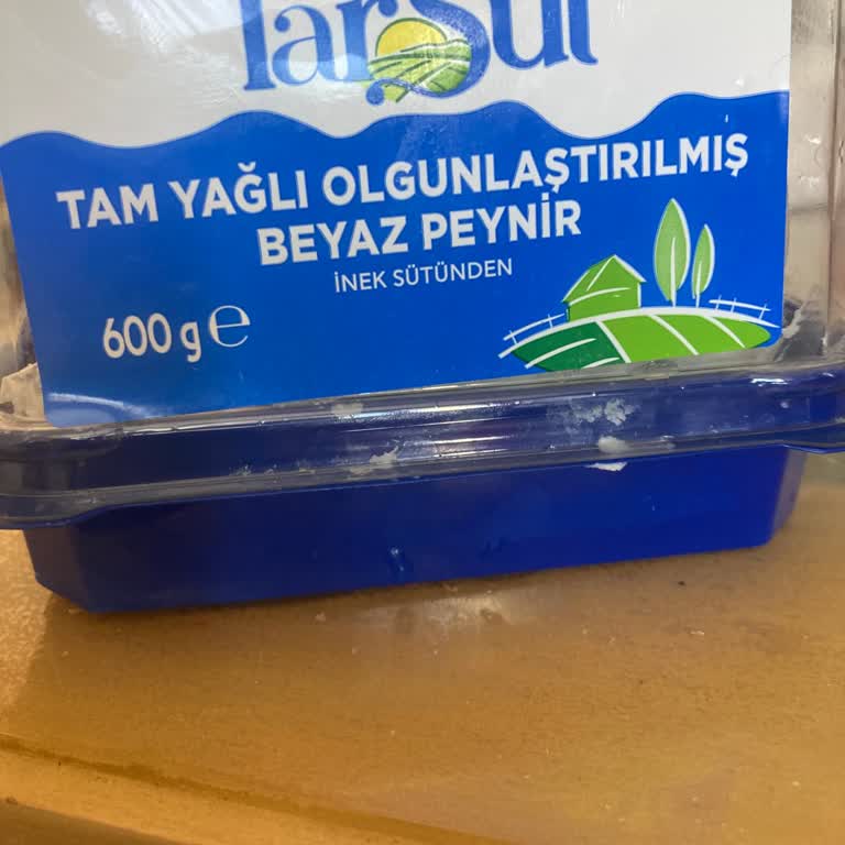 Tarsüt Tam Yağlı Olgunlaştırılmış Beyaz Peynirde Lezzet Ve Kıvam Sorunu