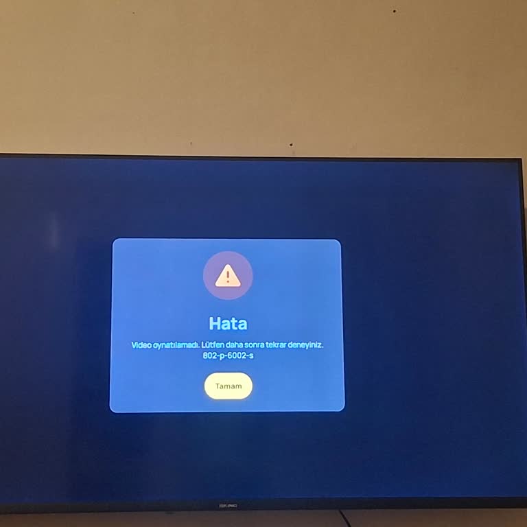 Akıllı TV Uygulamaları Çalışmıyor Ve Garanti Kapsamında Değişim Talebi