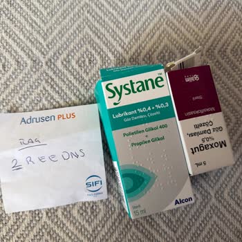 Asperox Sparx Diamond Tabletı Patlaması Gözümde Şiddetli Yanma Ve Rahatsızlığa Yol Açtı