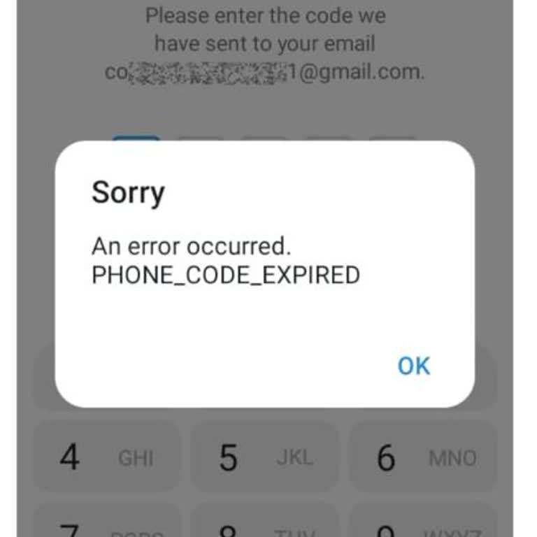 Telegram Account Recovery Problem With PHONE_CODE_EXPIRED Error