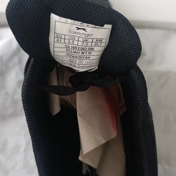 Slazenger Yanlış Numara Ayakkabı Gönderimi Ve Ücretsiz Değişim Talebi