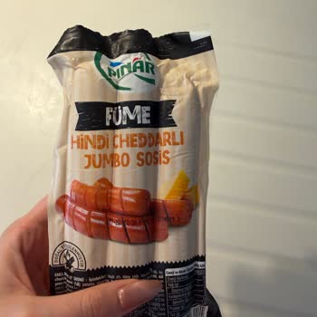 Migros'ta Cheddarlı Yazılı Sosislerde Peynir Olmaması