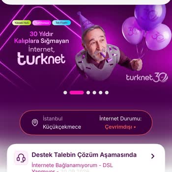 TurkNet Sabit İnternet Kesintisi Ve Saha Ekibi Müdahalesi İçin Acil Çözüm Talebi