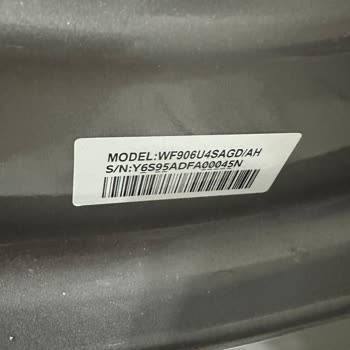 Samsung Çamaşır Makinesinde 3E Hata Kodu Ve Desteksiz Ücretsiz Çözüm Talebi