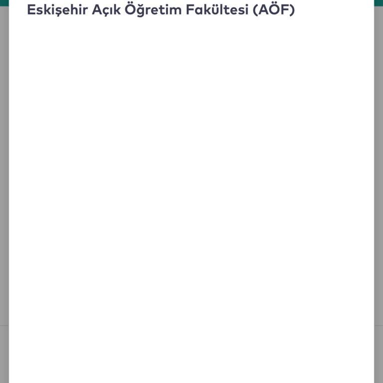 İstanbulkart Öğrenci Başvurusunda İstanbul Üniversitesi AÖF Seçeneği Yok