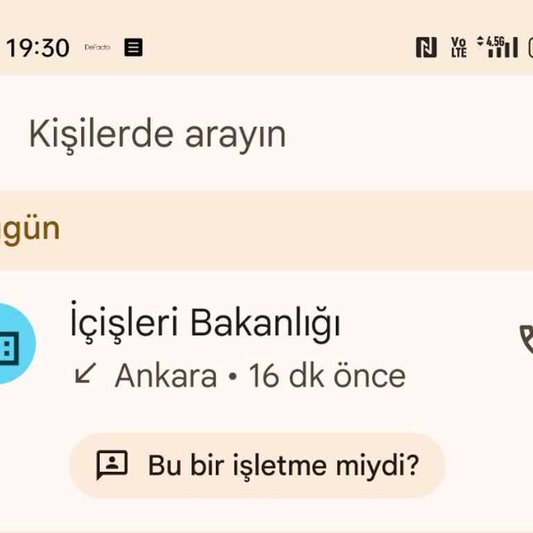 İçişleri Bakanlığı Gibi Davranan Telefon Araması Ve Anket Daveti Üzerine Şikayet