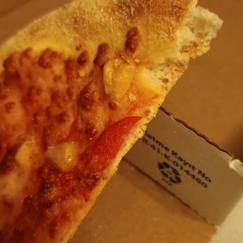 Domino’s Pizza Çok İnce Ve Kalitesiz, Akşam Yemek Planı Bozuldu
