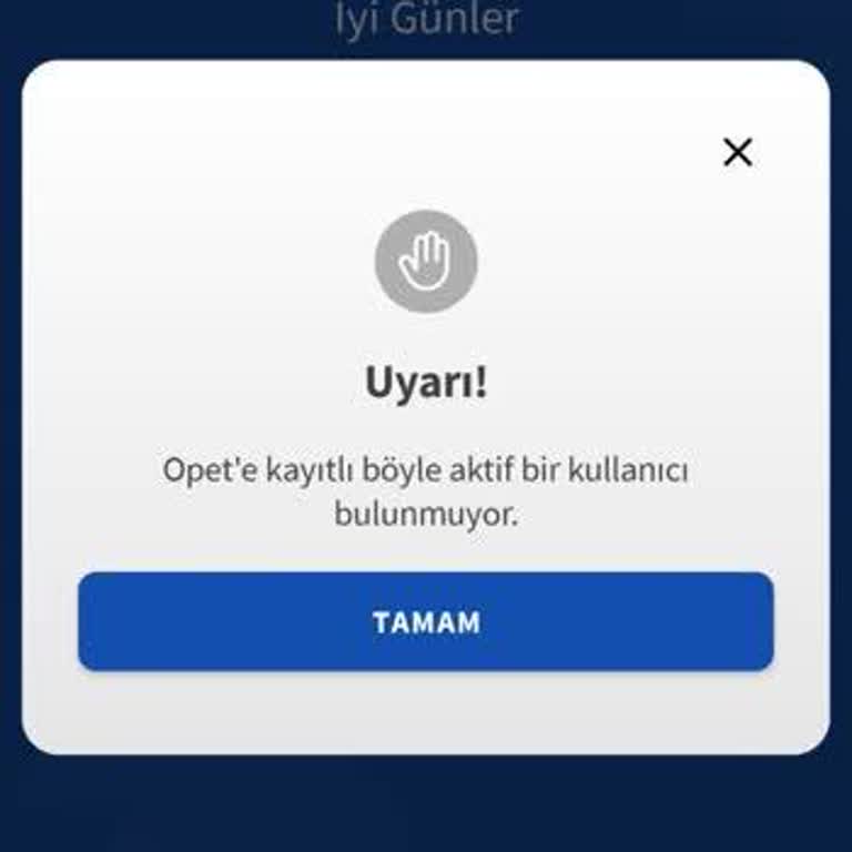 Opet Pay Hesabımın Açıklanmayan Blokajı Ve Yetersiz Müşteri Desteği