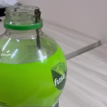 Fuse Tea Şişe İçinde Yabancı Madde