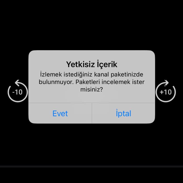 BeIN Connect Paketimde Yetkisiz İçerik Uyarısı Ve Maç İzleyememe Sorunu