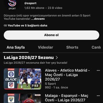 Yiğit S*** Kanalındaki La Liga Maç Özeti Videoları Neden Engelleniyor?