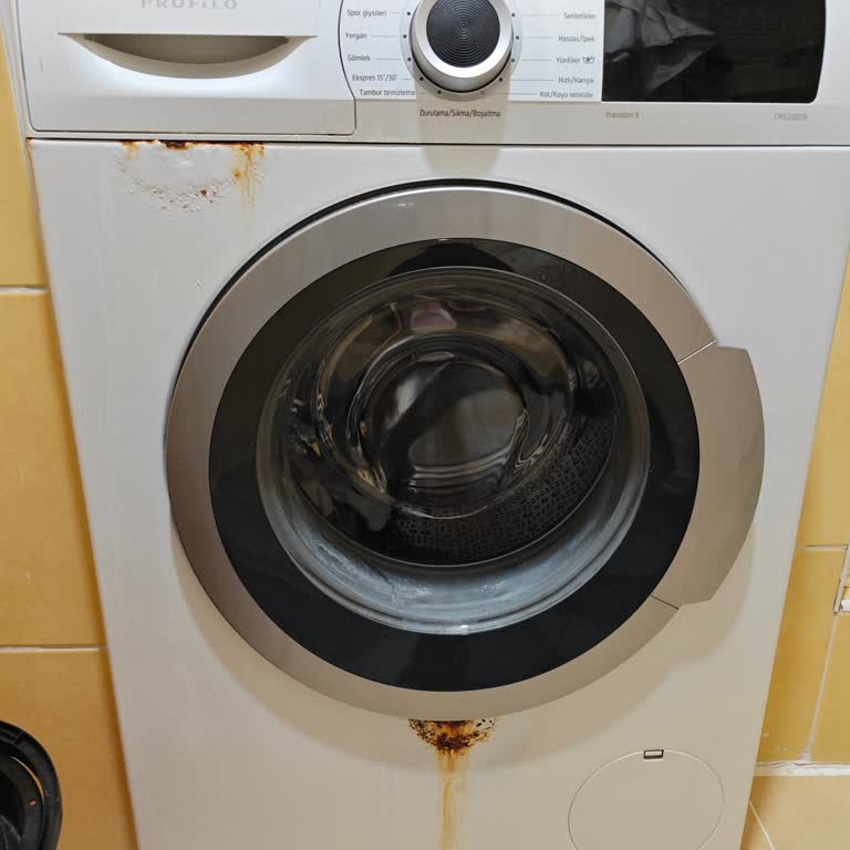 Profilo Çamaşır Makinesinin Dış Kabininde Çürüme Ve Paslanma Sorunu