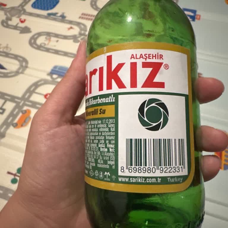 Sarıkız Markasının Deterjan Tadındaki Maden Suyu Boğaz Tahrişi Ve Sağlık Riski