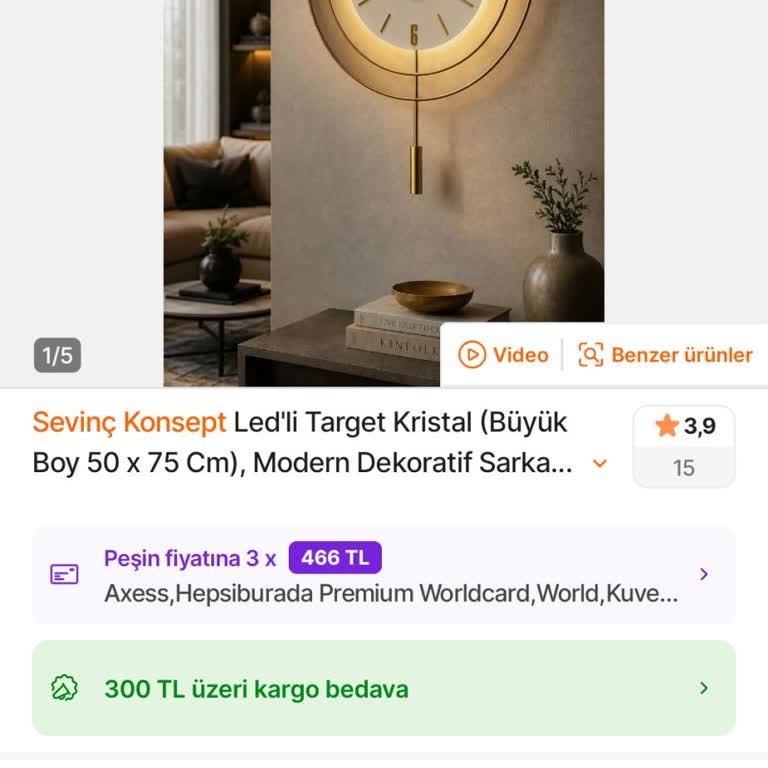 Kusurlu Duvar Saati İadesi Reddedildi Ve Geri Ödeme Talebi