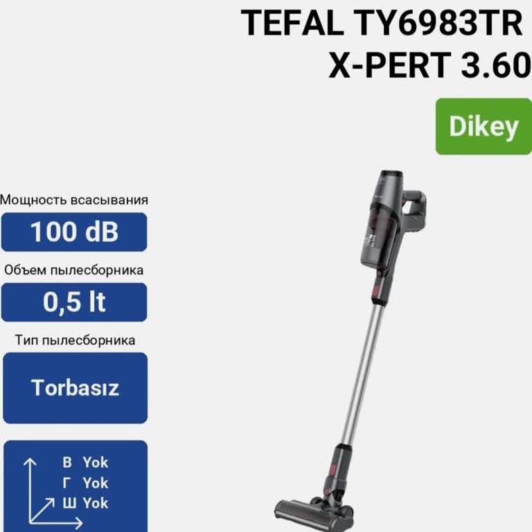 Tefal TY6983TR X-PERT Dikey Süpürge Başlığı Yedek Parça Temininde Sürekli Gecikme