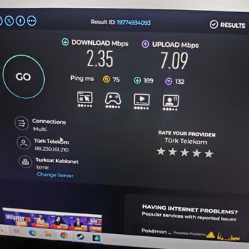 Türk Telekom İnternet Hızının Sürekli Düşmesi Ve Çözüm Talebi