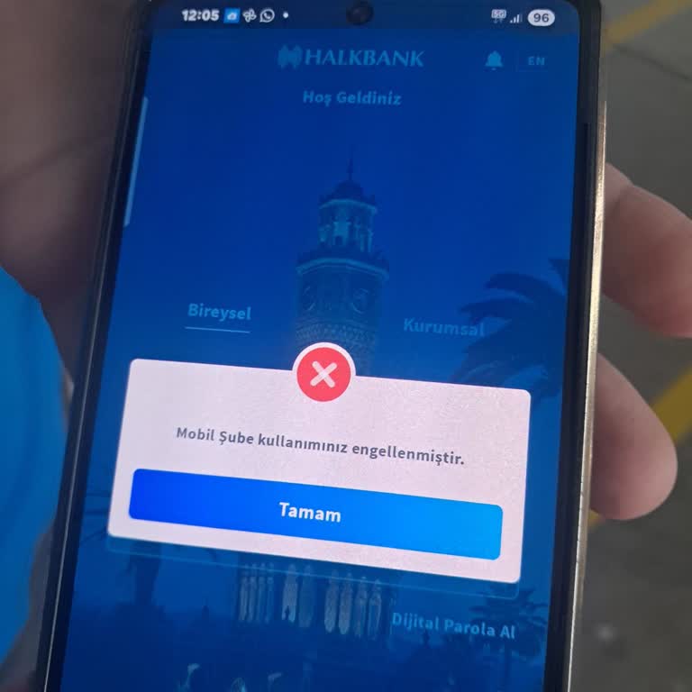 Halkbank Mobil Şube Erişimin Açıklamasız Kapatılması Ve Hesap Yönetiminde Yaşadığım Mağduriyet
