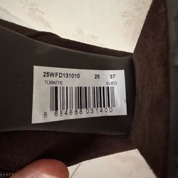 Derimod Botlarda Görünür Boy Farkı Üretim Hatası Ve Değişim Talebi