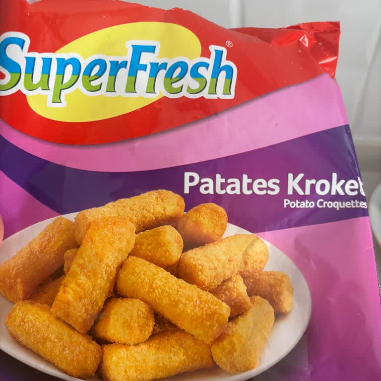 Superfresh Patates Kroket İçindeki Hamur Kaldığı İçin Pişmedi
