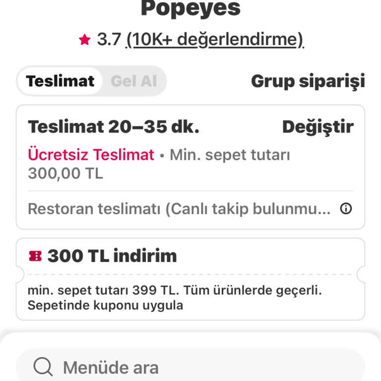 Yeni Kullanıcı Şartı Gizlenmiş Kupon Kampanyası Şikayeti
