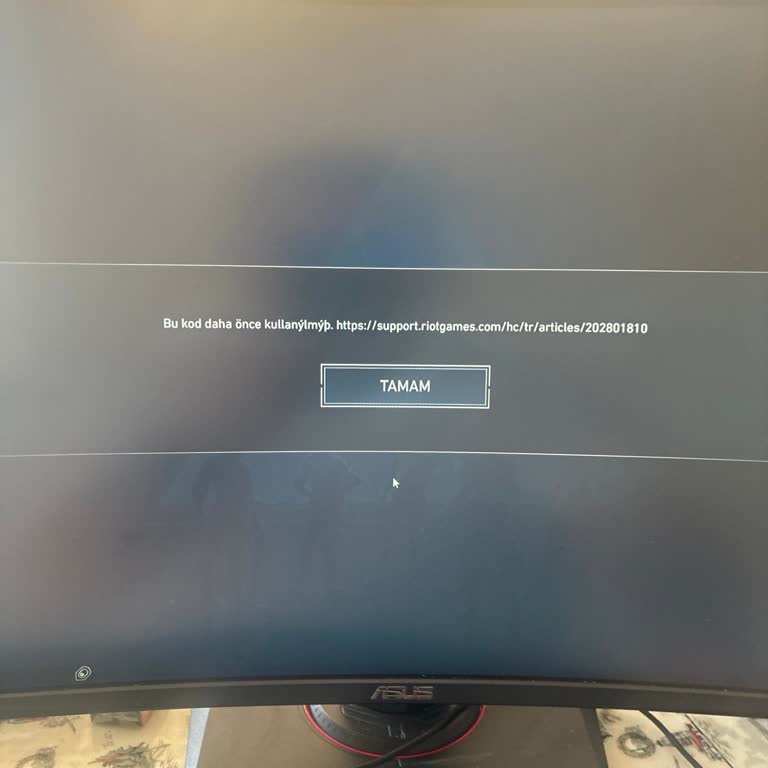 Kullanılmış Valorant Kodu Gönderildi, Ozygame'den Cevapsız Destek