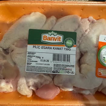 Migros Şubesinde Bozuk Banvit Piliç Izgara Kanat Ürünü