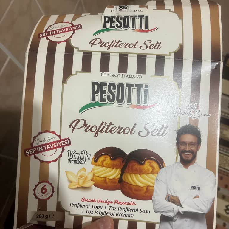 Pesotti Profiterol Setinde Yoğun Yumurta Kokusu Ürünü Tüketilemez Hale Getirdi