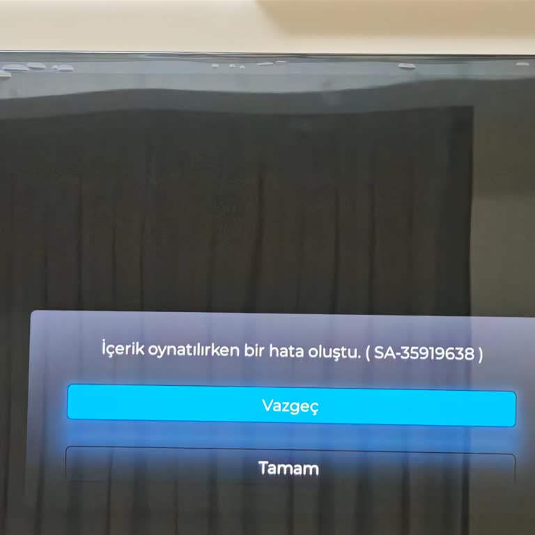 Dijitsu Akıllı TV'de Yayın Hatası Ve Cevap Bekleyen Müşteri Desteği