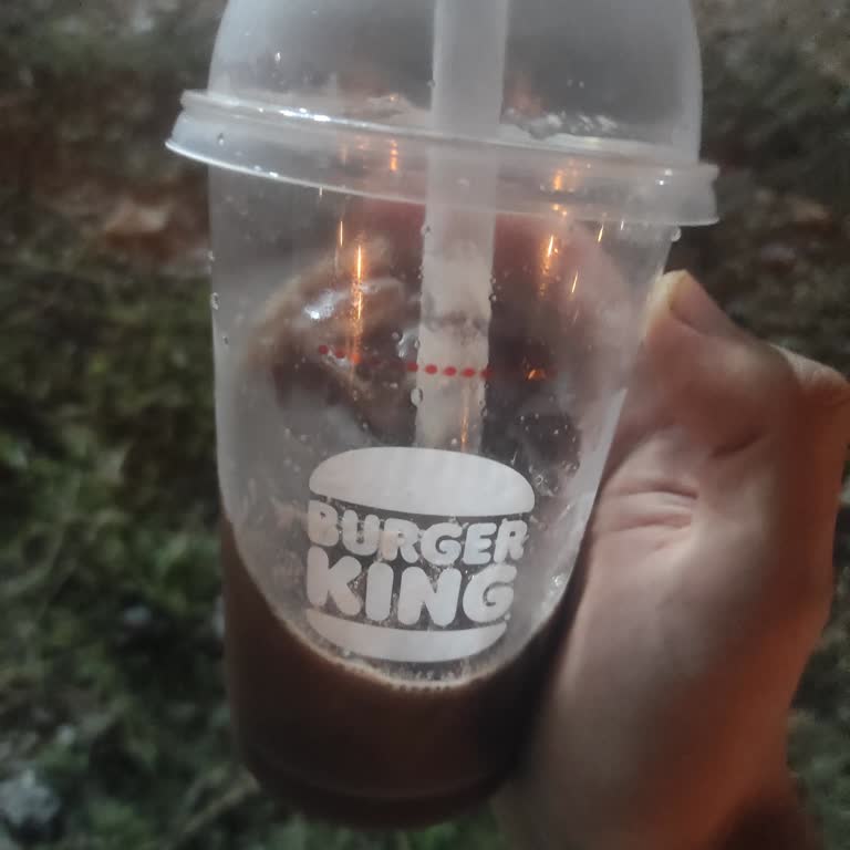 Burger King Malatya City Outlet’te Bozuk Iced Chocolate İçin Ücret İadesi Talebi