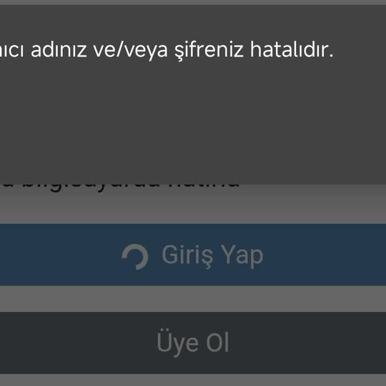 İstanbul Senin Hesabına Giriş Yapamama Ve Şifre Sıfırlama Hatası