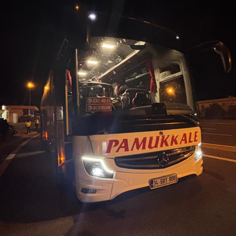 Pamukkale Turizm Otobüsündeki Teknik Arıza Ve Polis Durdurması Nedeniyle Yaşanan Mağduriyet