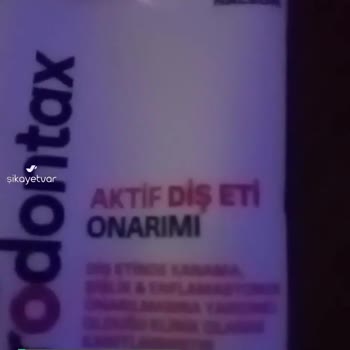 Parodontax Aktif Diş Eti Onarımı