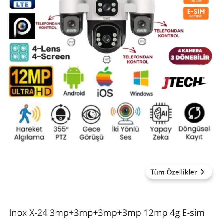 İlanda Belirtilen 12 MP Kamera Yerine 8 MP Ürün Gönderilmesi Ve İade Talebi