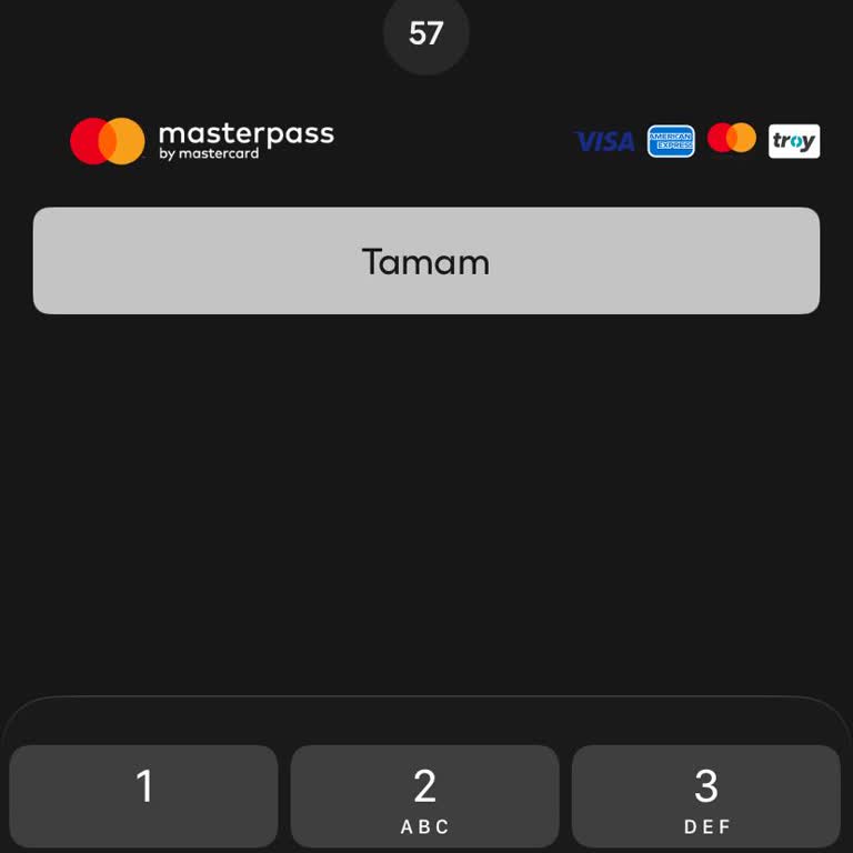 Masterpass'te Denizbank Kartı SMS Doğrulama Kodu Alınamıyor
