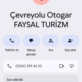 Güney Akdeniz Seyahat'in Telefon Hattının Erişilemezliği