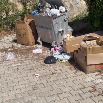 Milas Belediyesi Çöp Yığını Temizlenmiyor!