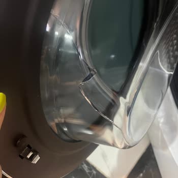 Haier Çamaşır Makinesinin Kapak Çatlağı Garanti Dışı Ve 6000 TL Ücret İptali Talebi