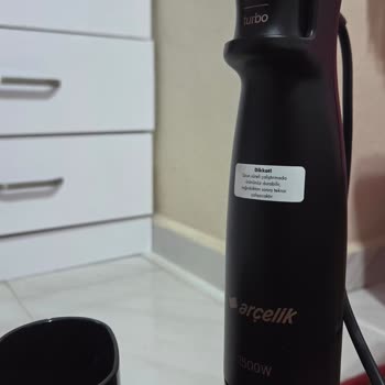 Arçelik Blender Seti Servisten Kırık Ve Kirli Parçalarla Geri Döndü