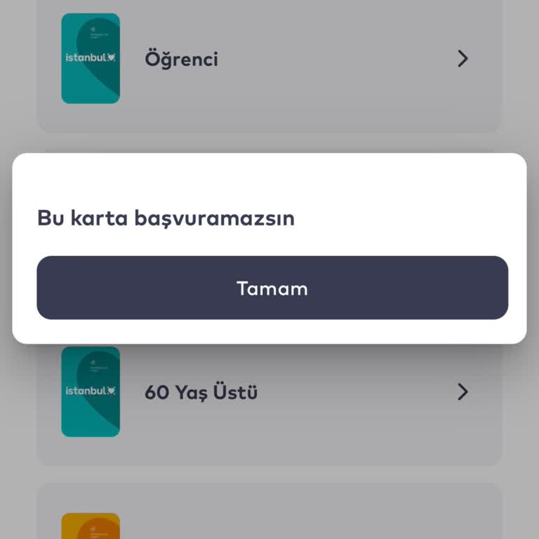 İstanbulkart Anne Kart Hakkının Yeni Doğan Bebek İçin Online Aktifleştirilememesi