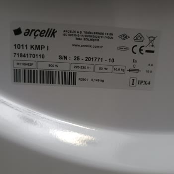 Arçelik Kurutma Makinesi Kıyafetleri Zarar Veriyor, Değişim Ve Tazminat Talebi