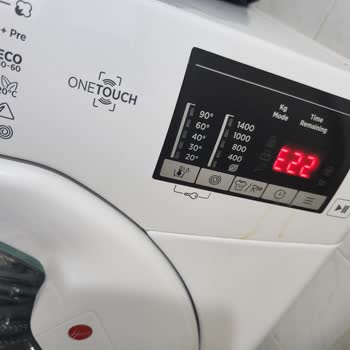 Garanti Kapsamındaki Hoover Çamaşır Makinesi E22 Hatası İçin Ücretsiz Servis Talebi