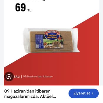 Açılmamış Koska Leblebi Helvasının Küflenmesi Ve İade Talebi