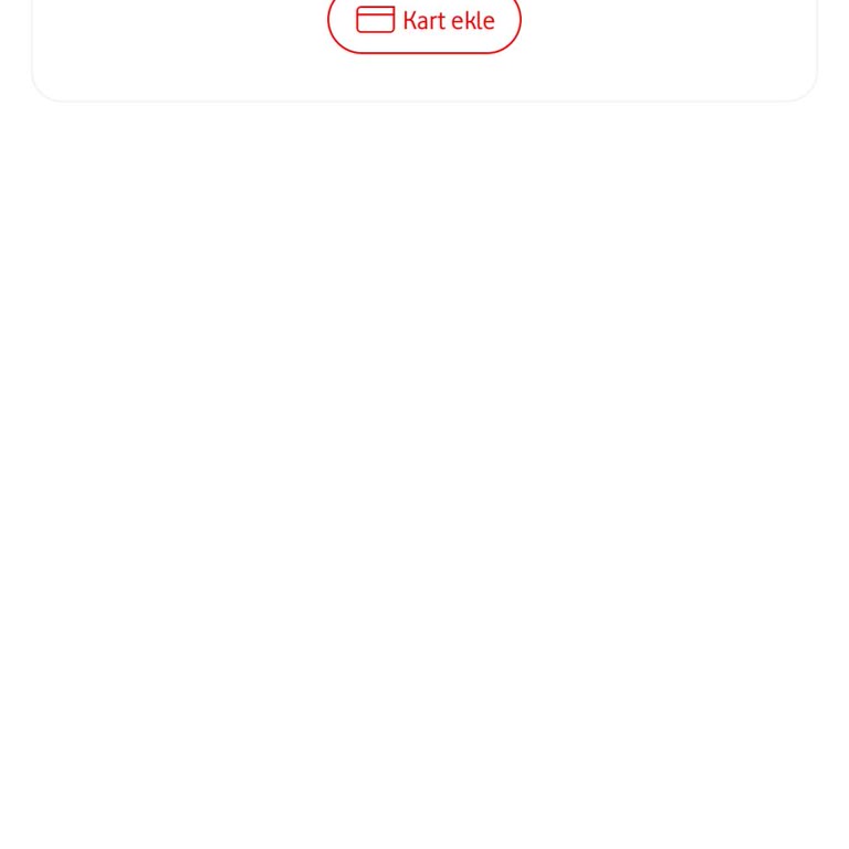 Vodafone Pay Uygulamasında Sanal Kart Görünmüyor Ve QR Kod Ödemede Sürekli Hata