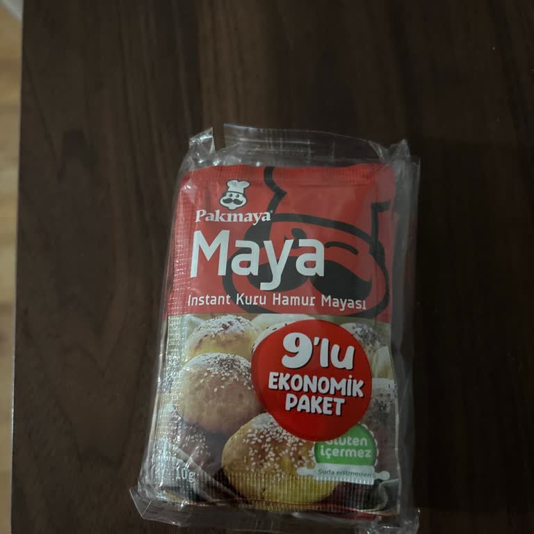 İnstant Kuru Hamur Mayası Kabarmıyor Ve Sert Kıvam Veriyor