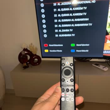 Kumanda Renk Tuşları Olmadan Dijitsu Televizyonunda Kanal Ayarı Sorunu